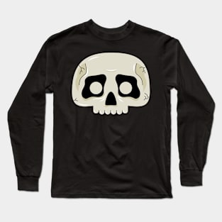 Skull Design Long Sleeve T-Shirt